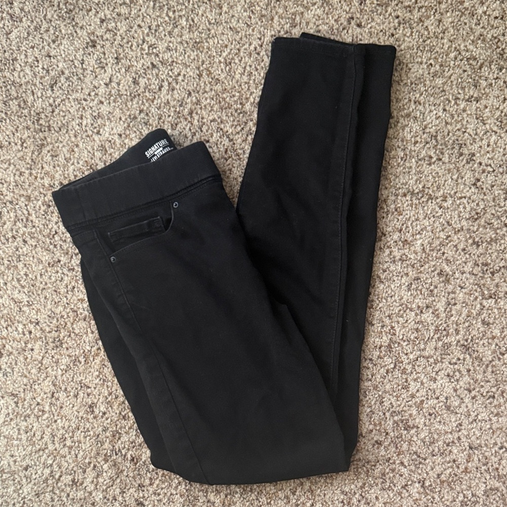 Signature by Levi Strauss Women's Black Skinny Jeans